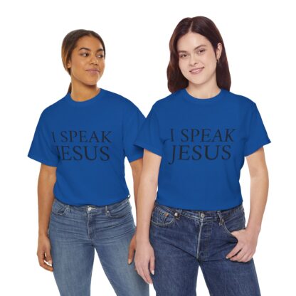 I Speak Jesus T-Shirt – Bold Faith Statement - Multi Color and Sizes - Afbeelding 160