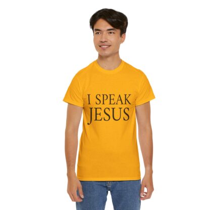 I Speak Jesus T-Shirt – Bold Faith Statement - Multi Color and Sizes - Afbeelding 75