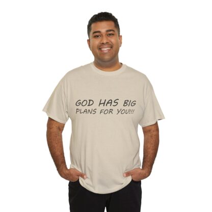 God Has Big Plans T-Shirt – Faith and Encouragement - Multi Color and Sizes - Afbeelding 71