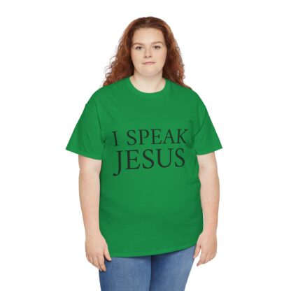 I Speak Jesus T-Shirt – Bold Faith Statement - Multi Color and Sizes - Afbeelding 123