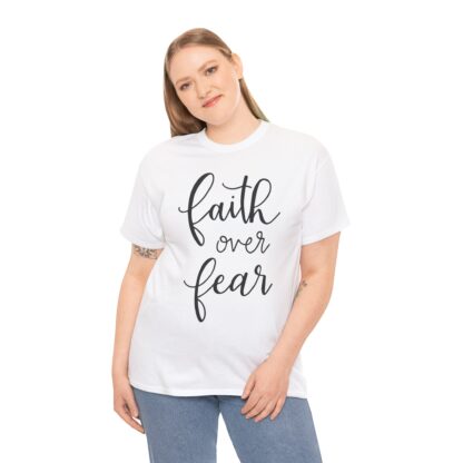 Faith Over Fear T-Shirt – Inspire with Courage - Afbeelding 12