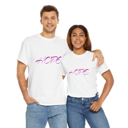 HOPE Gradient Christian T-Shirt – Vibrant Faith, Bold Style - Multi Color and Sizes - Afbeelding 24