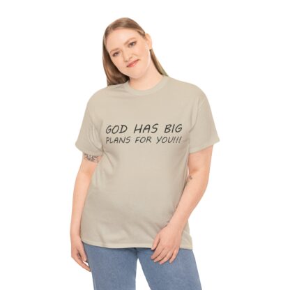 God Has Big Plans T-Shirt – Faith and Encouragement - Multi Color and Sizes - Afbeelding 66