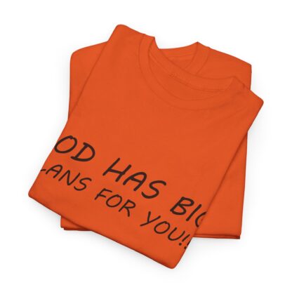 God Has Big Plans T-Shirt – Faith and Encouragement - Multi Color and Sizes - Afbeelding 114