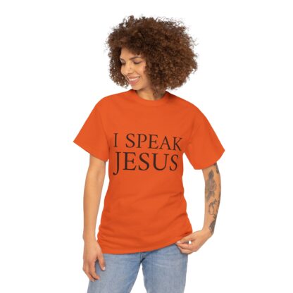 I Speak Jesus T-Shirt – Bold Faith Statement - Multi Color and Sizes - Afbeelding 92