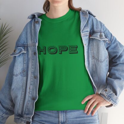 HOPE Christian T-Shirt – Bold and Uplifting - Multi Color Sizes for Sharing Hope - Afbeelding 23