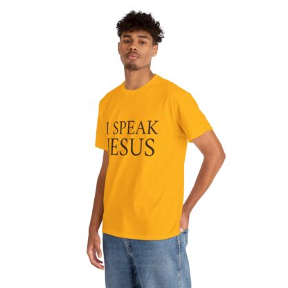 I Speak Jesus T-Shirt – Bold Faith Statement - Multi Color and Sizes - Afbeelding 68