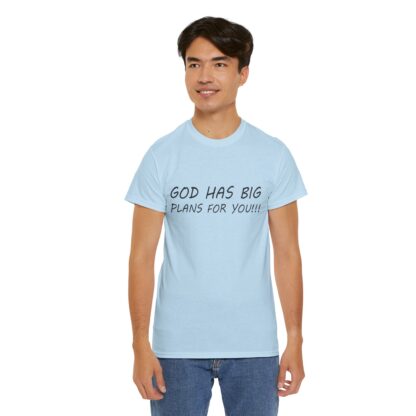 God Has Big Plans T-Shirt – Faith and Encouragement - Multi Color and Sizes - Afbeelding 21