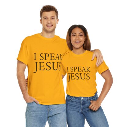 I Speak Jesus T-Shirt – Bold Faith Statement - Multi Color and Sizes - Afbeelding 78