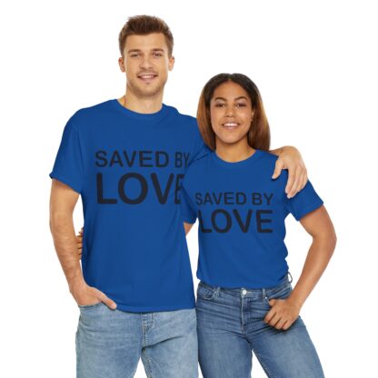 Saved by Love T-Shirt – A Powerful Message of Faith - mulit Color and sizes - Afbeelding 24
