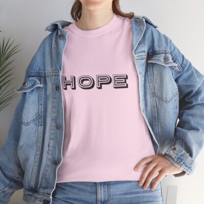 HOPE Christian T-Shirt – Bold and Uplifting - Multi Color Sizes for Sharing Hope - Afbeelding 158