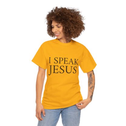 I Speak Jesus T-Shirt – Bold Faith Statement - Multi Color and Sizes - Afbeelding 65