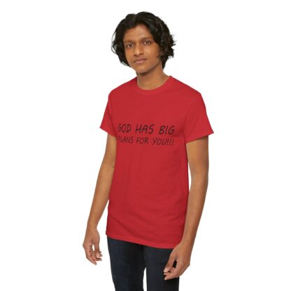 God Has Big Plans T-Shirt – Faith and Encouragement - Multi Color and Sizes - Afbeelding 181