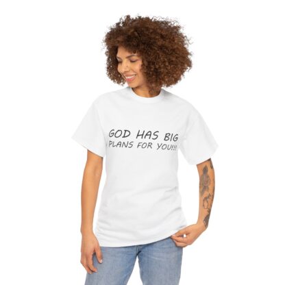 God Has Big Plans T-Shirt – Faith and Encouragement - Multi Color and Sizes - Afbeelding 38