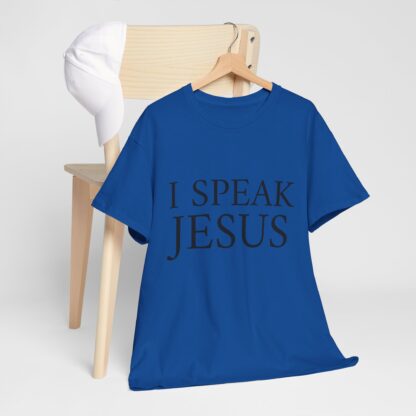 I Speak Jesus T-Shirt – Bold Faith Statement - Multi Color and Sizes - Afbeelding 143