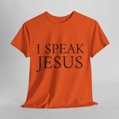 I Speak Jesus T-Shirt – Bold Faith Statement - Multi Color and Sizes - Afbeelding 88