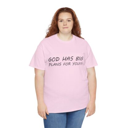 God Has Big Plans T-Shirt – Faith and Encouragement - Multi Color and Sizes - Afbeelding 150