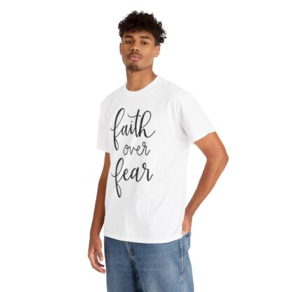 Faith Over Fear T-Shirt – Inspire with Courage - Afbeelding 14