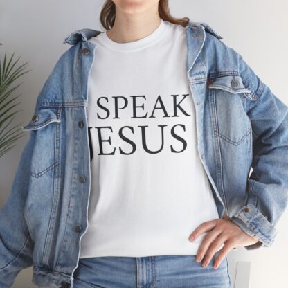 I Speak Jesus T-Shirt – Bold Faith Statement - Multi Color and Sizes - Afbeelding 50