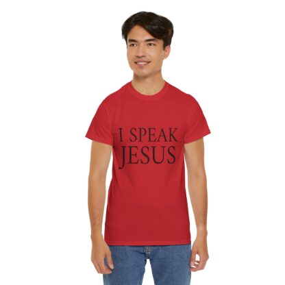 I Speak Jesus T-Shirt – Bold Faith Statement - Multi Color and Sizes - Afbeelding 21