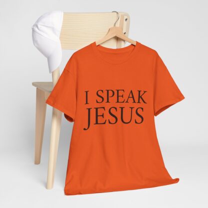 I Speak Jesus T-Shirt – Bold Faith Statement - Multi Color and Sizes - Afbeelding 89