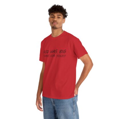 God Has Big Plans T-Shirt – Faith and Encouragement - Multi Color and Sizes - Afbeelding 176