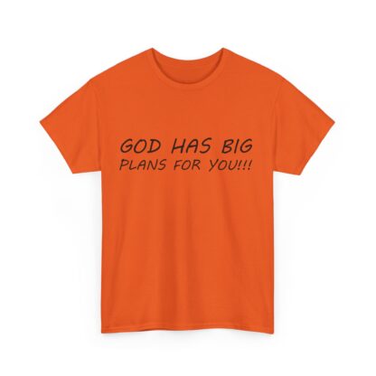 God Has Big Plans T-Shirt – Faith and Encouragement - Multi Color and Sizes - Afbeelding 112