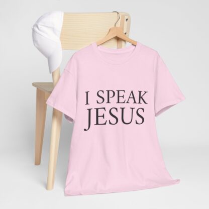 I Speak Jesus T-Shirt – Bold Faith Statement - Multi Color and Sizes - Afbeelding 170