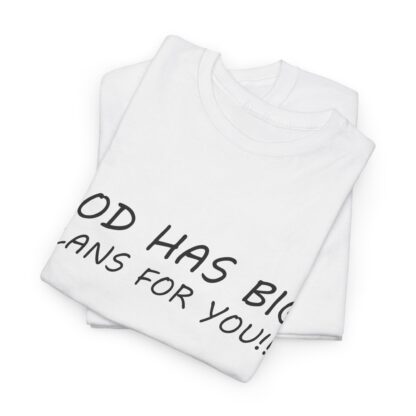 God Has Big Plans T-Shirt – Faith and Encouragement - Multi Color and Sizes - Afbeelding 33