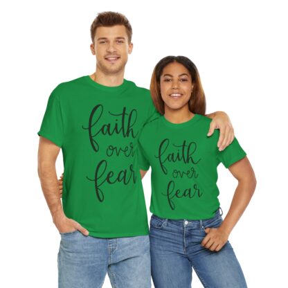 Faith Over Fear T-Shirt – Inspire with Courage - Afbeelding 105