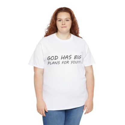 God Has Big Plans T-Shirt – Faith and Encouragement - Multi Color and Sizes - Afbeelding 42