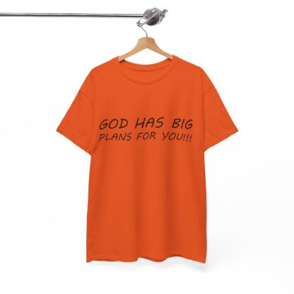 God Has Big Plans T-Shirt – Faith and Encouragement - Multi Color and Sizes - Afbeelding 115