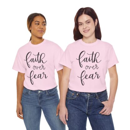 Faith Over Fear T-Shirt – Inspire with Courage - Afbeelding 160