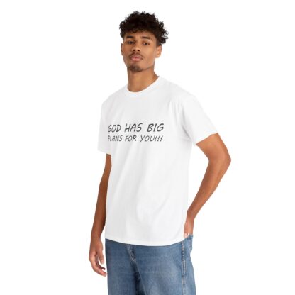 God Has Big Plans T-Shirt – Faith and Encouragement - Multi Color and Sizes - Afbeelding 41
