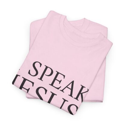 I Speak Jesus T-Shirt – Bold Faith Statement - Multi Color and Sizes - Afbeelding 168