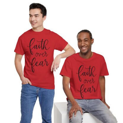 Faith Over Fear T-Shirt – Inspire with Courage - Afbeelding 188