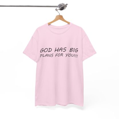 God Has Big Plans T-Shirt – Faith and Encouragement - Multi Color and Sizes - Afbeelding 142
