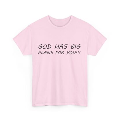 God Has Big Plans T-Shirt – Faith and Encouragement - Multi Color and Sizes - Afbeelding 139
