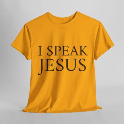 I Speak Jesus T-Shirt – Bold Faith Statement - Multi Color and Sizes - Afbeelding 61