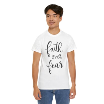 Faith Over Fear T-Shirt – Inspire with Courage - Afbeelding 21