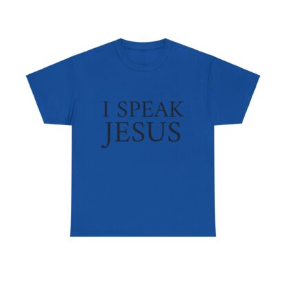 I Speak Jesus T-Shirt – Bold Faith Statement - Multi Color and Sizes - Afbeelding 137