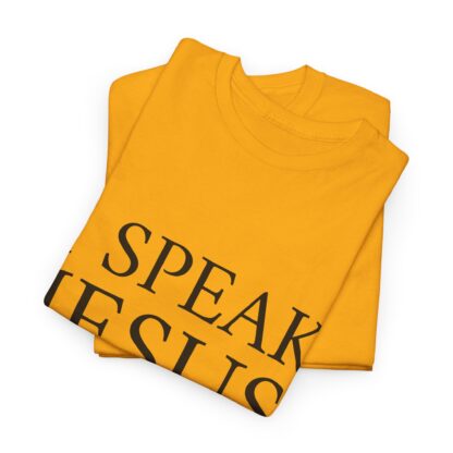 I Speak Jesus T-Shirt – Bold Faith Statement - Multi Color and Sizes - Afbeelding 60