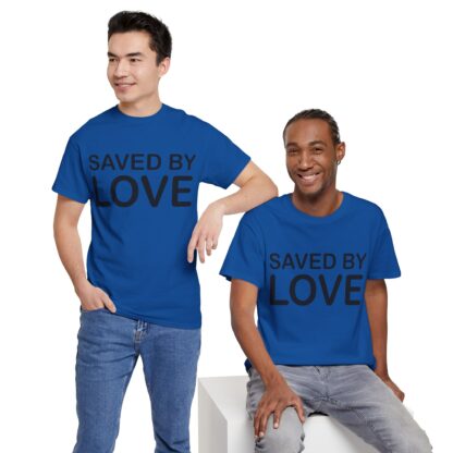 Saved by Love T-Shirt – A Powerful Message of Faith - mulit Color and sizes - Afbeelding 26