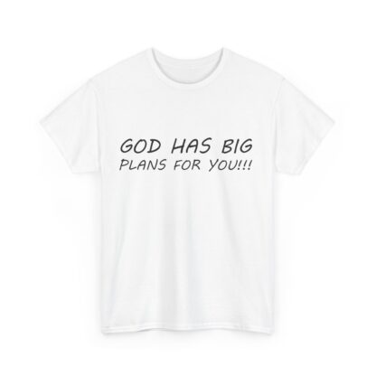 God Has Big Plans T-Shirt – Faith and Encouragement - Multi Color and Sizes - Afbeelding 31