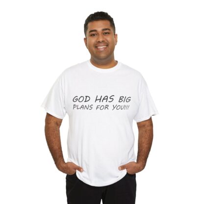 God Has Big Plans T-Shirt – Faith and Encouragement - Multi Color and Sizes - Afbeelding 44