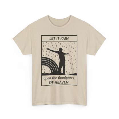 Let It Rain T-Shirt – A Call for Blessings - multi color and sizes - Afbeelding 4