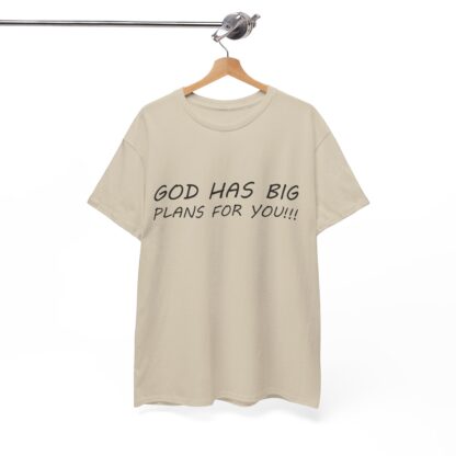 God Has Big Plans T-Shirt – Faith and Encouragement - Multi Color and Sizes - Afbeelding 61