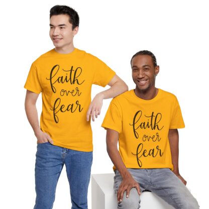 Faith Over Fear T-Shirt – Inspire with Courage - Afbeelding 53