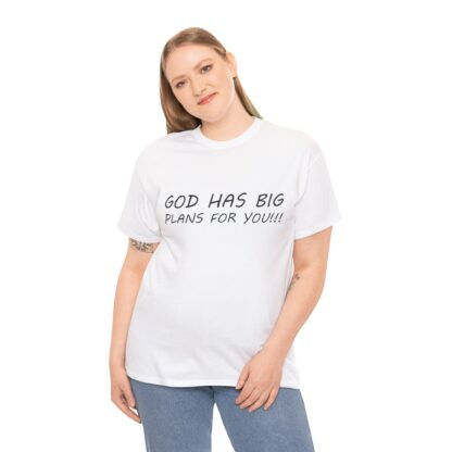 God Has Big Plans T-Shirt – Faith and Encouragement - Multi Color and Sizes - Afbeelding 39