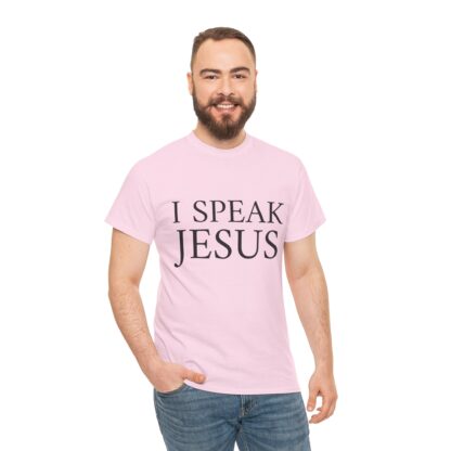 I Speak Jesus T-Shirt – Bold Faith Statement - Multi Color and Sizes - Afbeelding 175